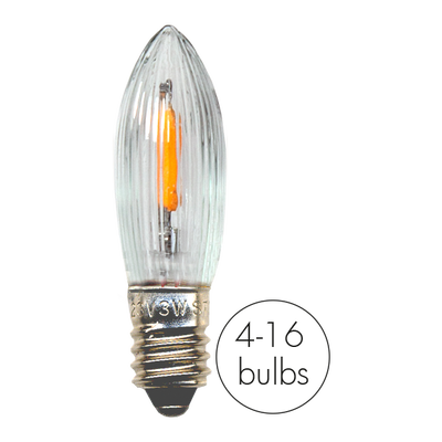 Reservlampa LED ljusstakar 4-16 ljus
