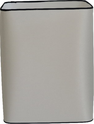 Galaxy Skärm Rektangulär Offwhite m. Svarta Band