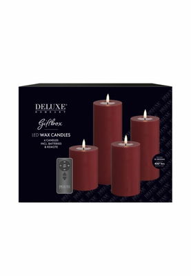 Julklapp - Giftbox ljuspaket röda LED-ljus