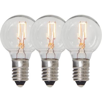 Reservlampa E10 3W 34V spare bulb 3-pack