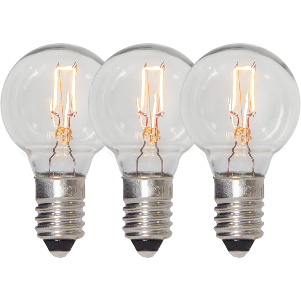 Reservlampa E10 3W 34V spare bulb 3-pack