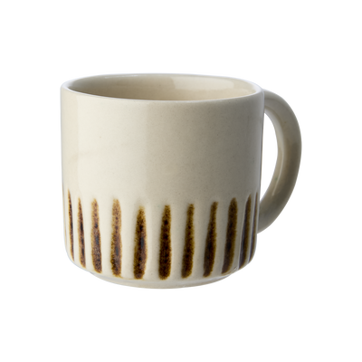 Mira Kopp D7 Elfenben/Brun 4-pack