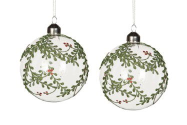 Flora julkula 10cm grön 2-pack