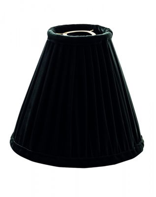 Anastacia Sammet Toppringskärm Svart/Guld