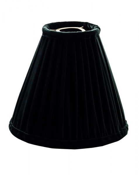 Anastacia Sammet Toppringskärm Svart/Guld