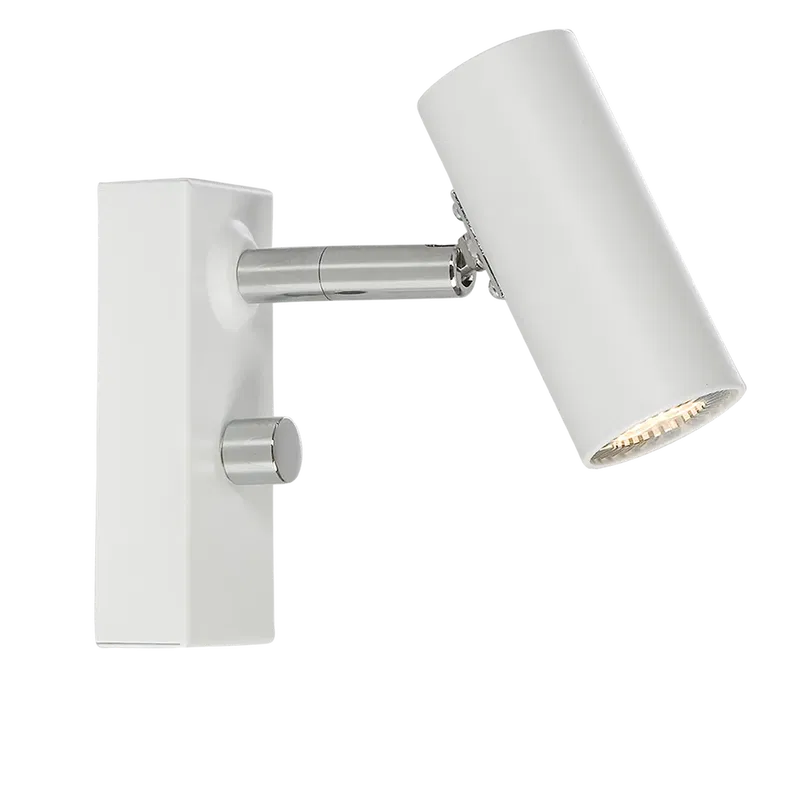 Cato LED Vägglampa Vit/Krom