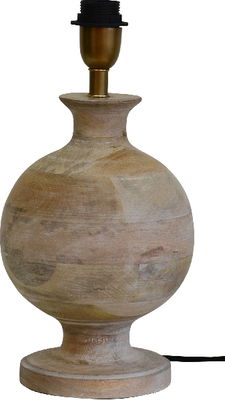 Positano Lampfot H36 White Wash