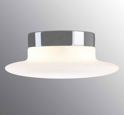 Cairo Large LED Dali Dim Plafond Grå/Opal IP44