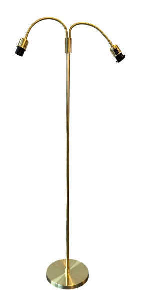 Ture Golvlampa 2L Mässing