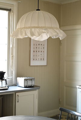 Dome Volang Takskärmar Vit Linne