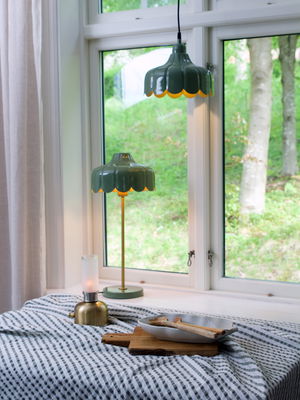 Wells fönsterlampa mossa