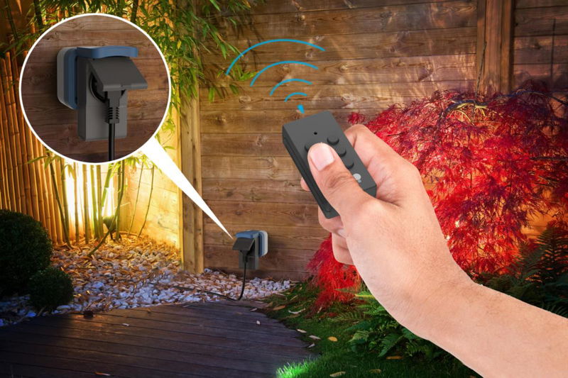 Fjärrströmbrytare set 3-pack IP44