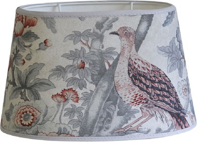 Burdett Skärmar Oval Grå Laura Ashley