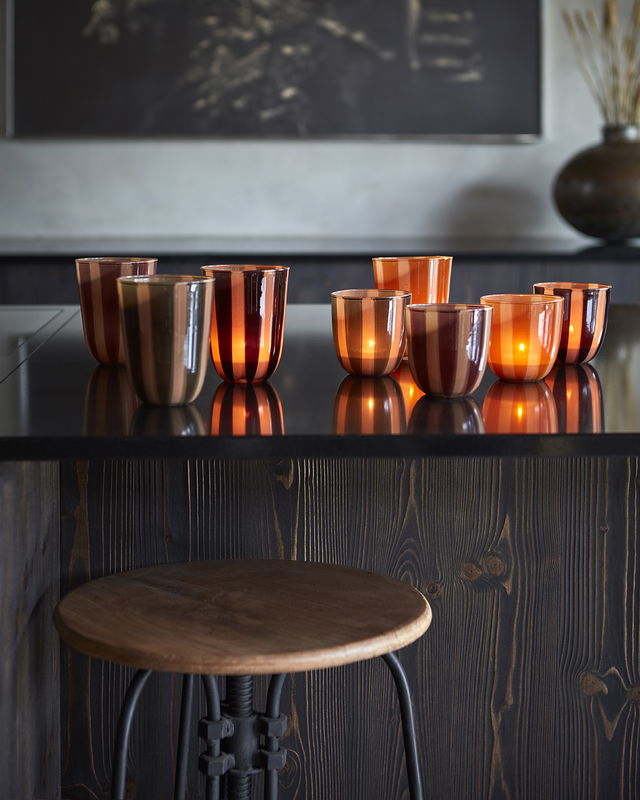 Circus Värmeljushållare Beige