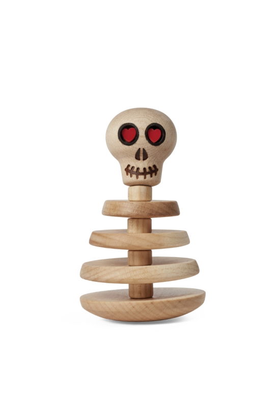 Skelett Trädekoration 9,5cm Lönn Skelett Trädekoration 9,5cm Lönn