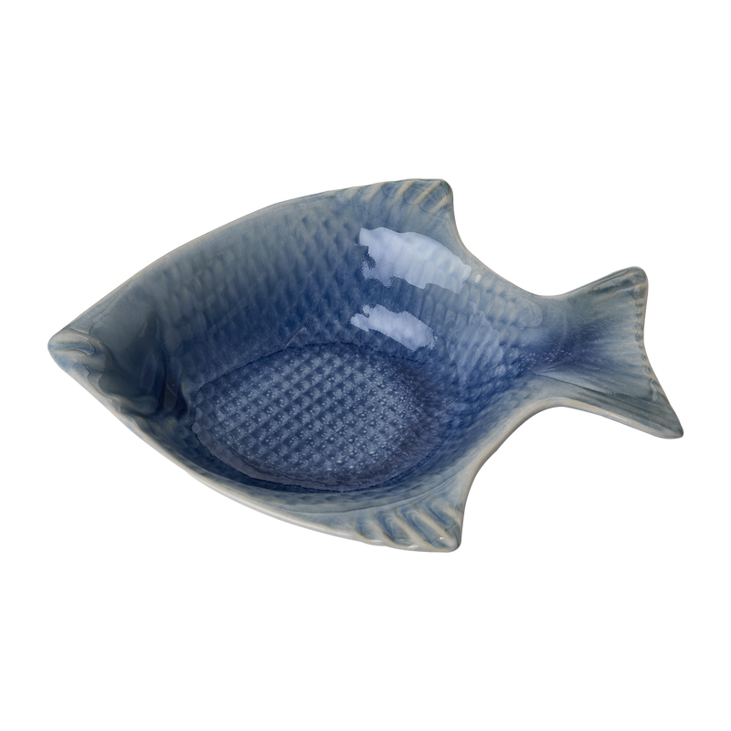 Fish Skål Blå