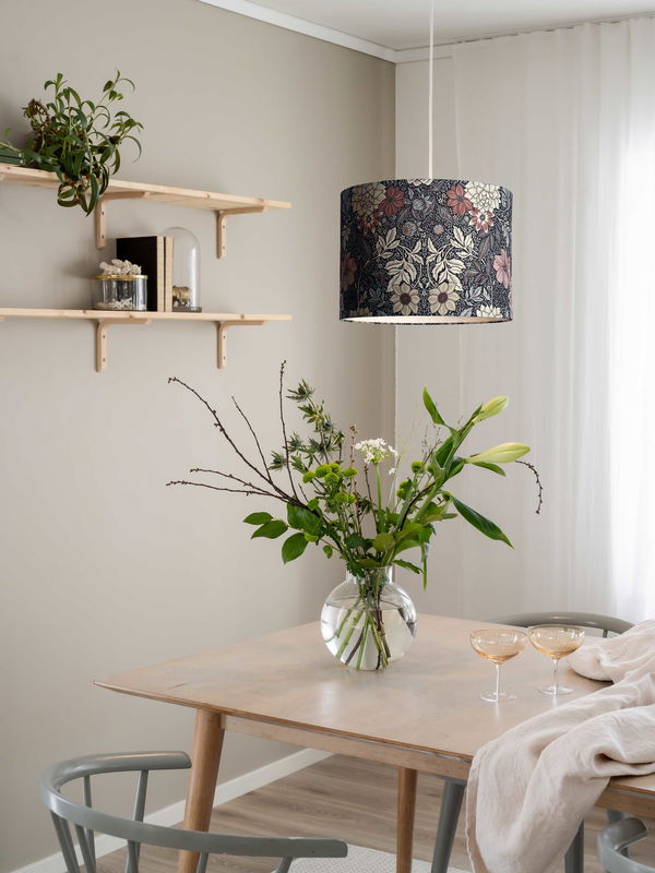 Sara skärm 35 dahlia brun