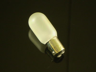 Symaskin Ba15d 25W 130V matt