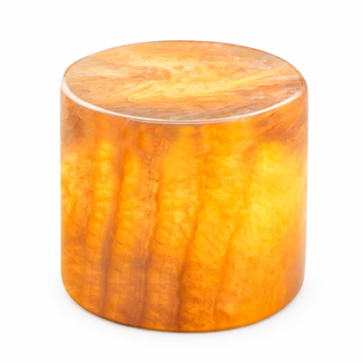 Marble Bordsljus Äkta Marmor Beige Polerad