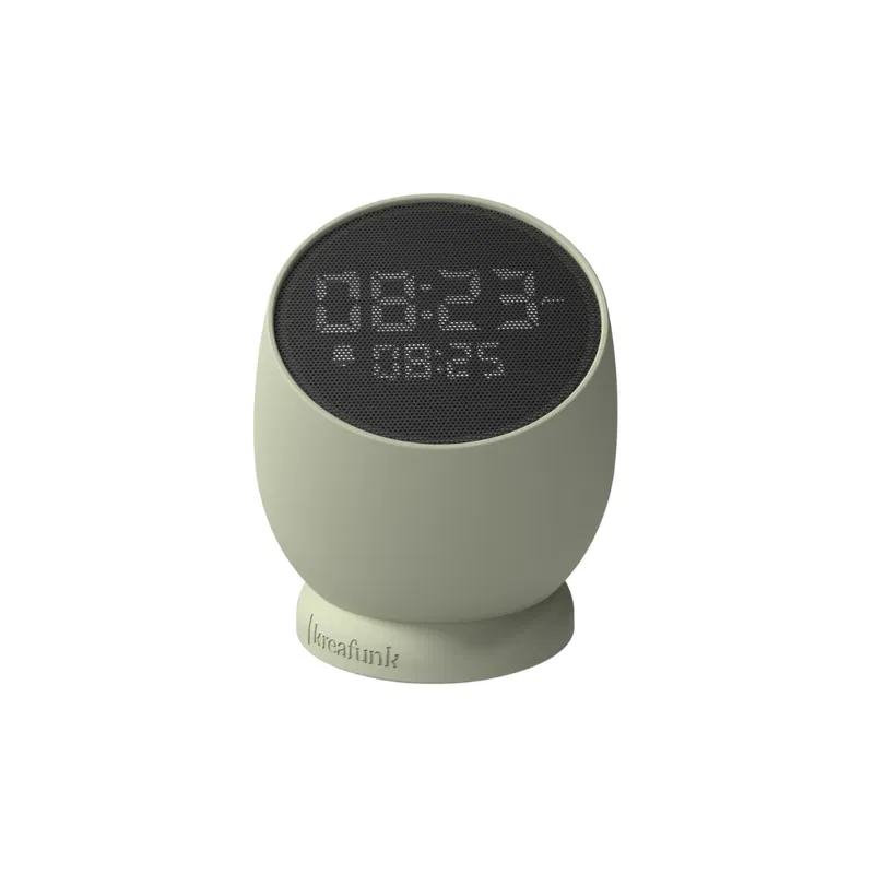 Bell väckarklocka dusty olive