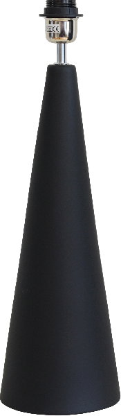 Cone Lampfot H53 Matt Svart