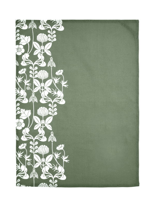 De Mina Kökshandduk 50x70cm Mossa