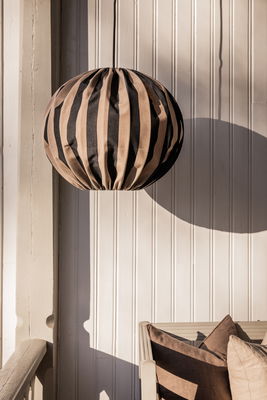 Capri taklampa 45 taupe/svart