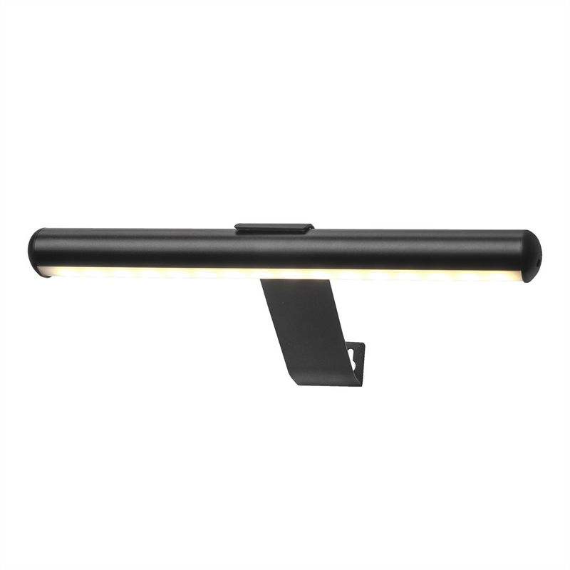 Tavelbelysning Uppladdningsbar LED Svart