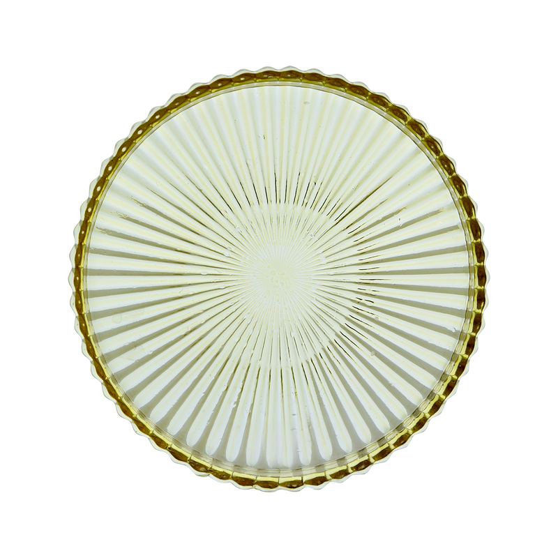 Moa Blockljus Fat Gul 4-pack