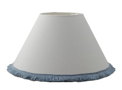 Carolin Skärmar Vit/Ljusblå Frans