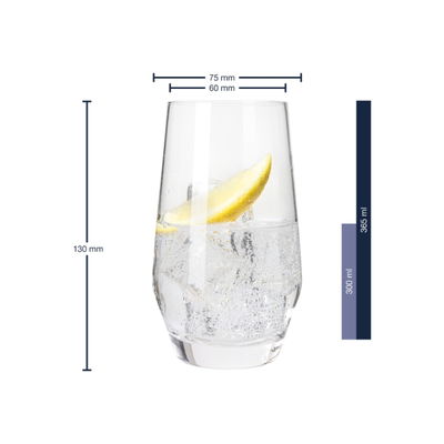 LD Tumblerglas puccini 365ml 6-pack