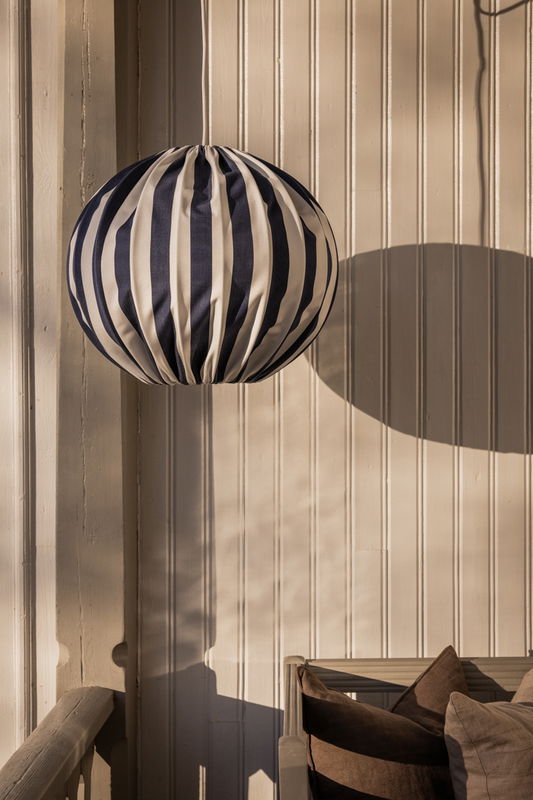 Capri taklampa 45 blå/vit