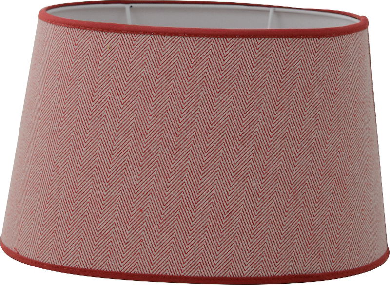 Lauren Skärmar Oval Röd