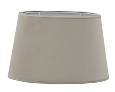 Velutto Sammet Skärmar Oval Beige