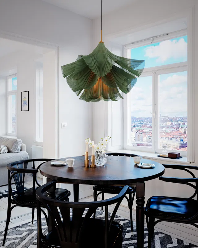Juliette taklampa 75 grön