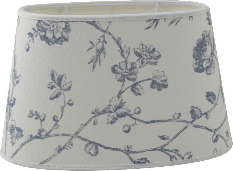 Aria skärmar blå oval Laura Ashley