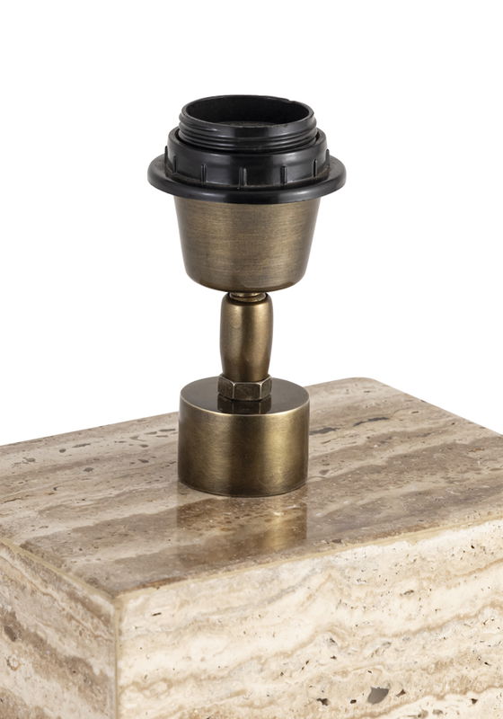 Zenith bordslampa 34 travertin beige