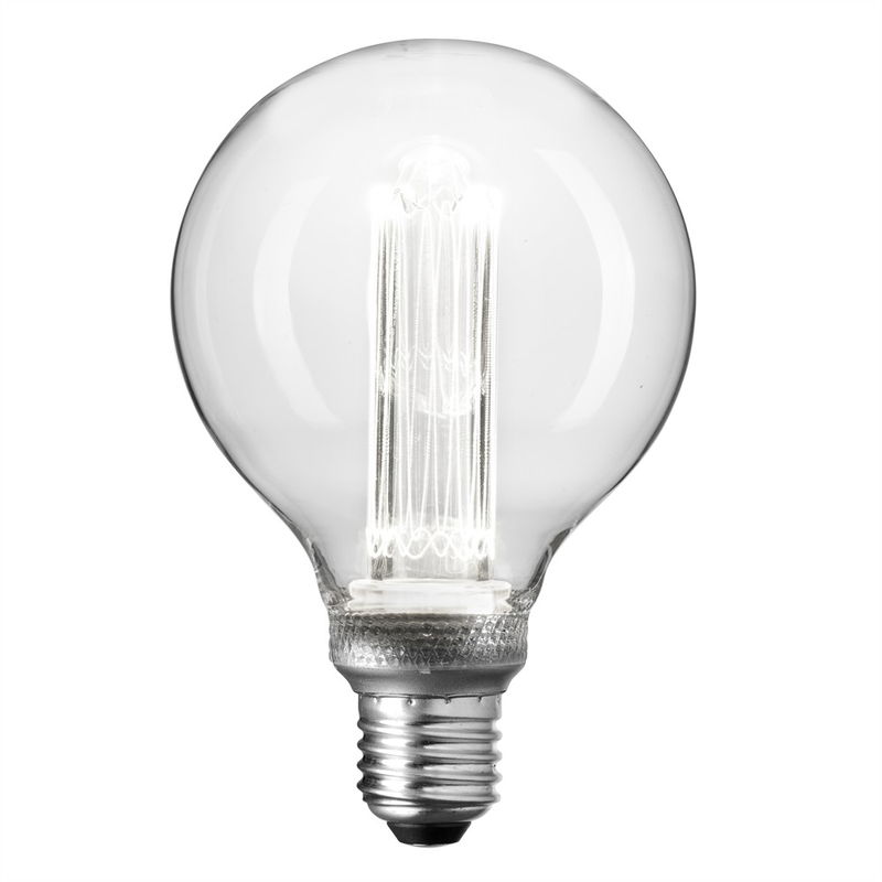 UNI-K Glob 95mm E27 830 2,5W Vit Dim