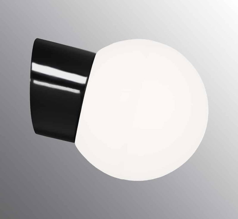 Classic Glob Sned 15cm IP54 Svart/Matt