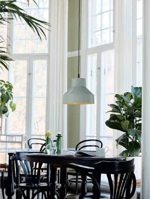 Solo Taklampa D26 Blank Grå