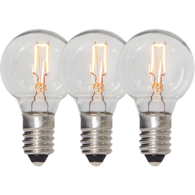 Reservlampa E10 3W 55V spare bulb 3-pack
