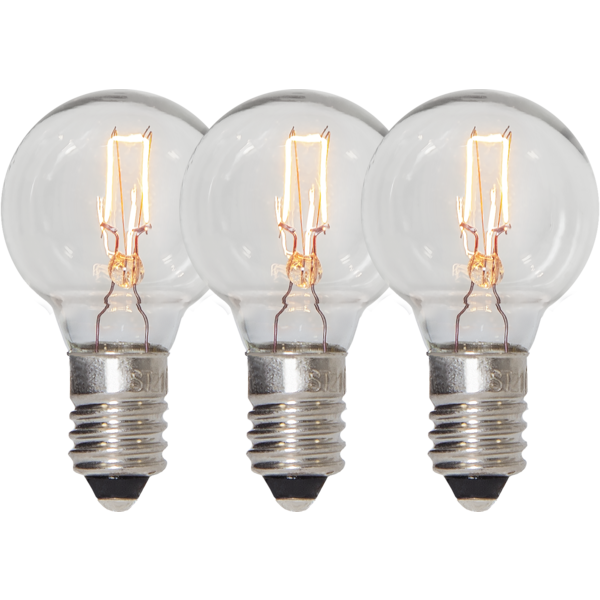 Reservlampa E10 3W 55V spare bulb 3-pack