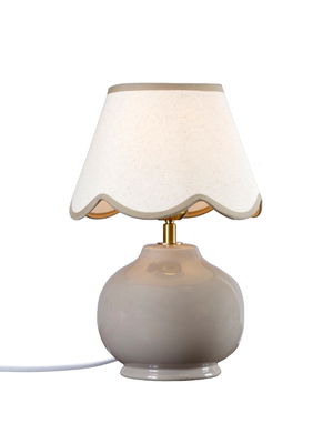 Nell bordslampa nougat