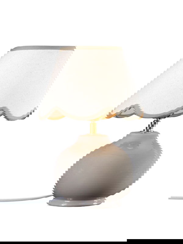 Nell bordslampa nougat