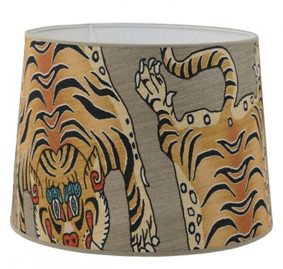 Tiger Skärmar Rund Nougat