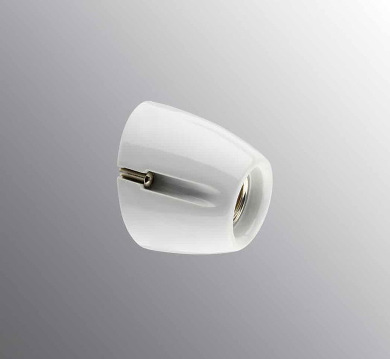 Basic Vägg/Taklampa Sned Vit