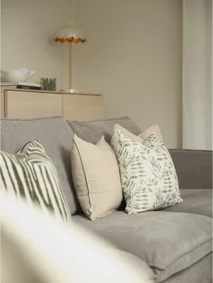 Filippa Kuddfodral 45x45 Mossa