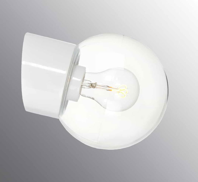 Classic Glob Sned 15cm IP54 Vit/Klar