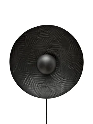 Ribble Vägglampa D35 Matt Svart