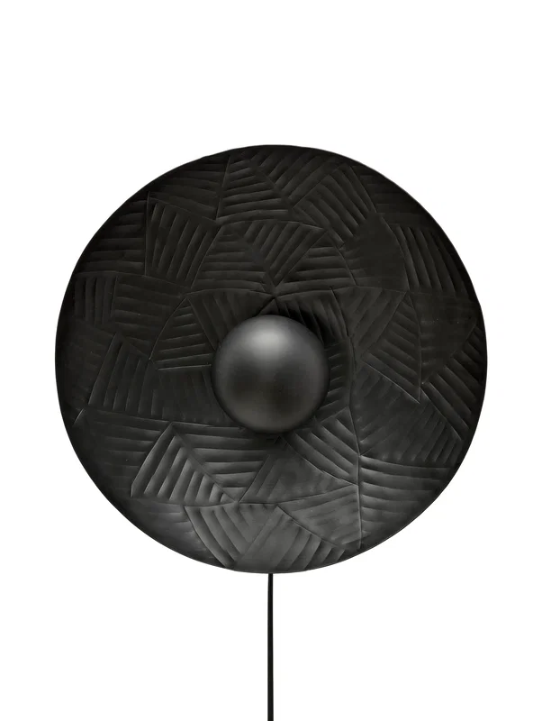 Ribble Vägglampa D35 Matt Svart